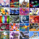 New Arrival Round Drill Diy Diamond Painting Cross Ctitch Kits 5D Diamond Mosaic Embroidery Landscape animal Mosaic Painting