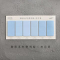 6 Colors Set Cute Novelty Sticky Notes Memo Pad Index Sticker Bookmark Page Flag Sticker School Office Stationery Supplies