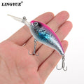 1pcs Crank Fishing Lure Artificial Hard Baits 10cm/15g Crankbait Jerkbait Wobbler Fishing Tackle Good Treble Hooks Tackle