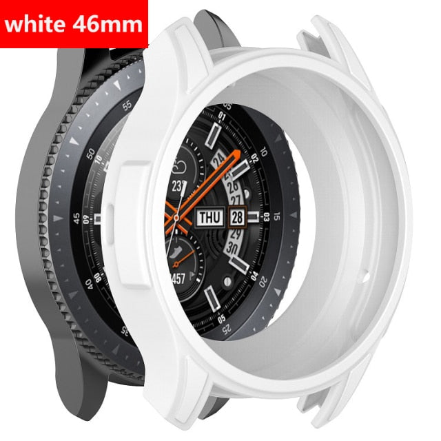 Gear S3 Frontier Case For Samsung Galaxy Watch 46mm band gear S3 Silicone Protect Cover Protective shell Watch Accessories