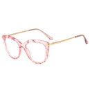 Oulylan Sexy Eyeglasses Frame Women Fashion Cat Eye Glasses Frames Transparent  Myopia Frame Female Optical Spectacles
