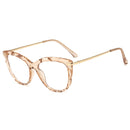 Oulylan Sexy Eyeglasses Frame Women Fashion Cat Eye Glasses Frames Transparent  Myopia Frame Female Optical Spectacles