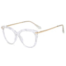 Oulylan Sexy Eyeglasses Frame Women Fashion Cat Eye Glasses Frames Transparent  Myopia Frame Female Optical Spectacles