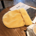 VISROVER  9 colorways new Autumn winter solid color real cashmere beanies for woman cashmere unisex Warm knitted hat wholesales