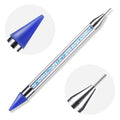 HOMFUN DIY Diamond Painting Pen Tool Accessories Rhinestones Pictures Double Head Diamond Embroidery Point Drill Pen Gift