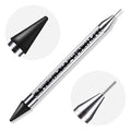 HOMFUN DIY Diamond Painting Pen Tool Accessories Rhinestones Pictures Double Head Diamond Embroidery Point Drill Pen Gift