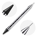 HOMFUN DIY Diamond Painting Pen Tool Accessories Rhinestones Pictures Double Head Diamond Embroidery Point Drill Pen Gift