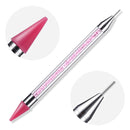 HOMFUN DIY Diamond Painting Pen Tool Accessories Rhinestones Pictures Double Head Diamond Embroidery Point Drill Pen Gift