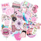 50PCS Cool Summer Vsco Stickers Pack Pink Girl Anime Stiker For Children On The Laptop Fridge Phone Skateboard Suitcase Sticker