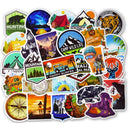 50PCS Cool Summer Vsco Stickers Pack Pink Girl Anime Stiker For Children On The Laptop Fridge Phone Skateboard Suitcase Sticker