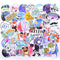 50PCS Cool Summer Vsco Stickers Pack Pink Girl Anime Stiker For Children On The Laptop Fridge Phone Skateboard Suitcase Sticker