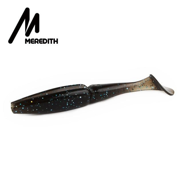 MEREDITH Fishing Lure Soft Swimbait Crazy Shiner 70mm 90mm 110mm 130mm Soft Lure Shad pike Zander Perch Troute Pesca Acesorios