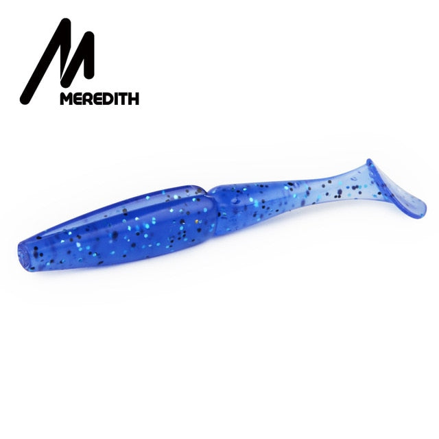 MEREDITH Fishing Lure Soft Swimbait Crazy Shiner 70mm 90mm 110mm 130mm Soft Lure Shad pike Zander Perch Troute Pesca Acesorios