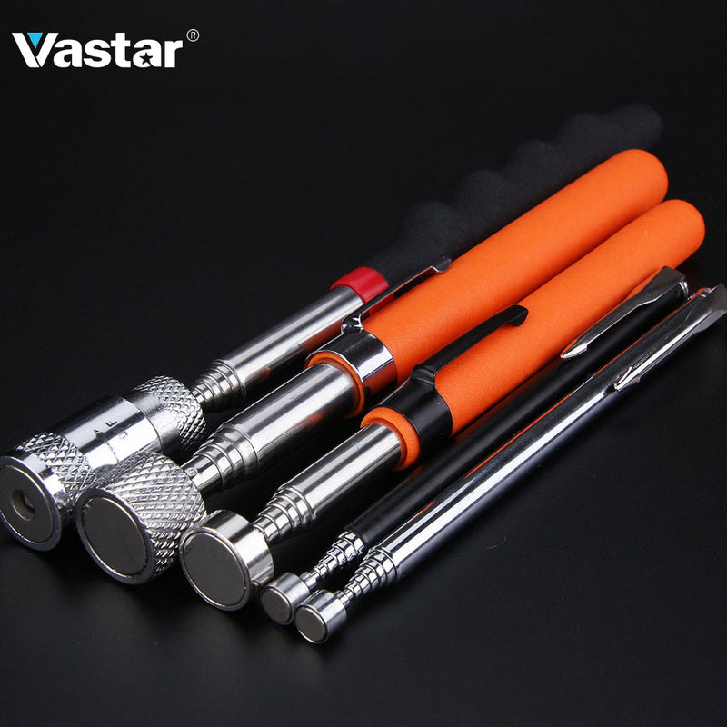 Vastar Telescopic Adjustable Magnetic Pick-Up Tools Grip Extendable Long Reach Pen Handy Tool for Picking Up Nuts