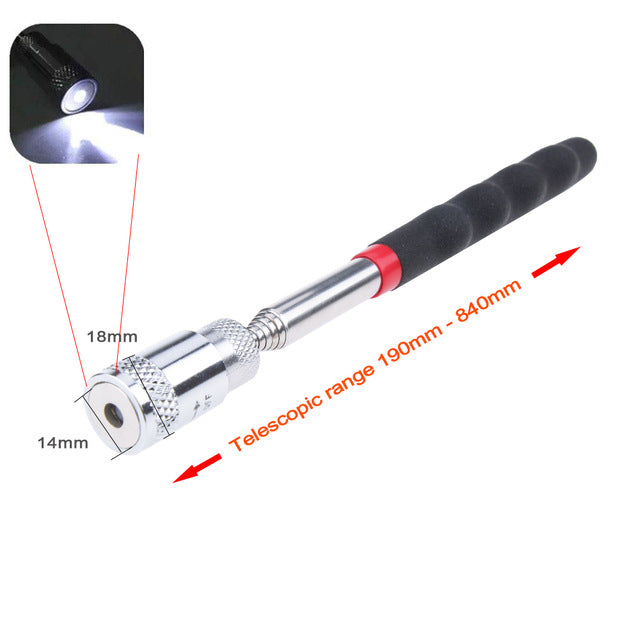 Vastar Telescopic Adjustable Magnetic Pick-Up Tools Grip Extendable Long Reach Pen Handy Tool for Picking Up Nuts
