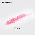 BEARKING new Larva Soft Lures 50mm 60mm Fishing Artificial Lures Silicone Bass Pike Minnow Swimbait Jigging Plastic Baits Worm