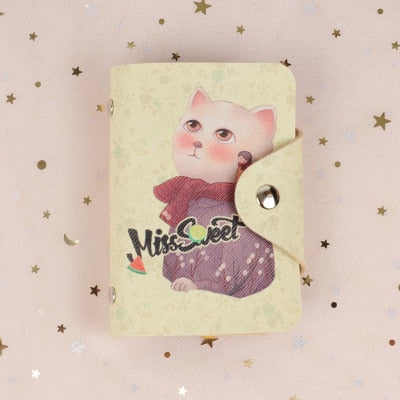 2019 Fashion PU Function 20 Bits Card Case Business Card Holder Men Women Credit Passport Card Bag ID Passport Card Wallet Bags