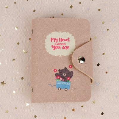2019 Fashion PU Function 20 Bits Card Case Business Card Holder Men Women Credit Passport Card Bag ID Passport Card Wallet Bags