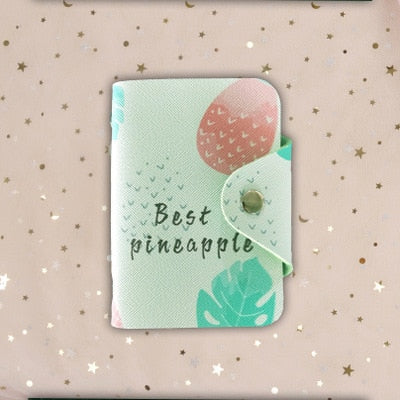 2019 Fashion PU Function 20 Bits Card Case Business Card Holder Men Women Credit Passport Card Bag ID Passport Card Wallet Bags