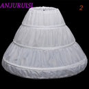 ANJURUISI Flower Girls Underskirt Cosplay Party Short Dress Petticoat Lolita Petticoat Ballet Tutu Skirt Rockabilly Crinoline
