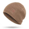 New winter knit hats men's and women's outdoor warm thickening plus velvet loose winter caps Skullies brand winter ski male bone