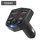 JINSERTA Car Bluetooth 5.0 Mp3 Player FM Transmitter Handsfree Audio Receiver 3.1A Dual USB Fast Charger Support TF/U Disk