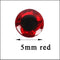 100pcs/lot Fishing Lure Eyes Holographic 3D 3mm 4mm 5mm 6mm Simulation Fly Fishing Minnow Artificial Fish DIY Eye fishing tackle