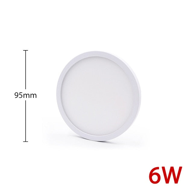 6W 9W 13W 18W 24W 36W 48W Surface Mount Flush Ultra Thin LED Ceiling light lamp AC85-265V lampada LED Panel Light for Bedroom