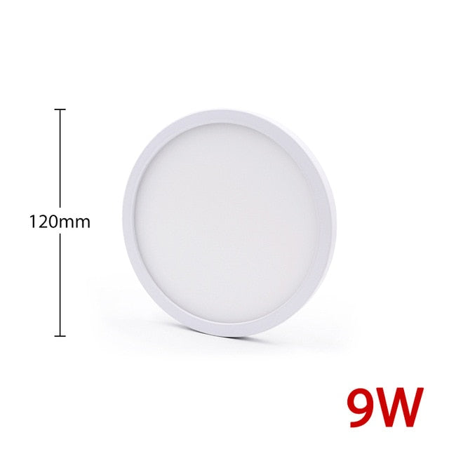 6W 9W 13W 18W 24W 36W 48W Surface Mount Flush Ultra Thin LED Ceiling light lamp AC85-265V lampada LED Panel Light for Bedroom