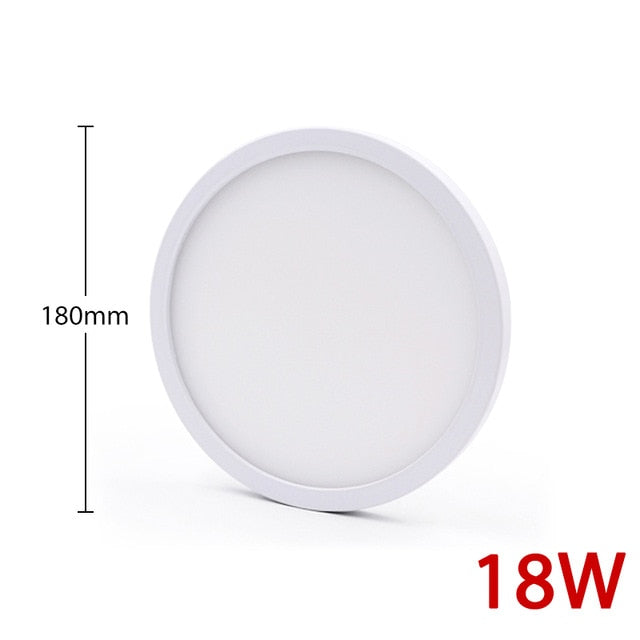 6W 9W 13W 18W 24W 36W 48W Surface Mount Flush Ultra Thin LED Ceiling light lamp AC85-265V lampada LED Panel Light for Bedroom
