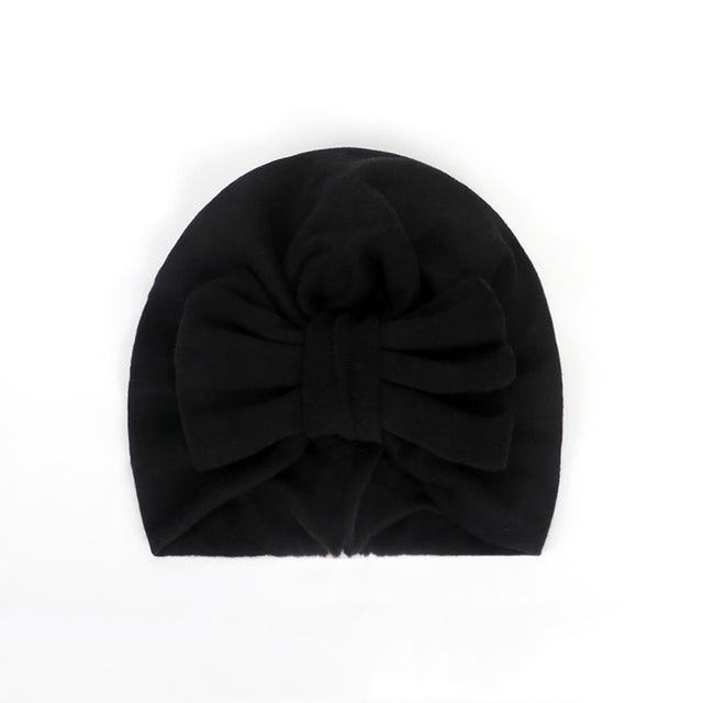 BalleenShiny Warm Baby Hats For Boys&Girls Infant Lovely Bowknot Hats Baby Bonnet Beanie Turban Head Accessories Kids Gifts