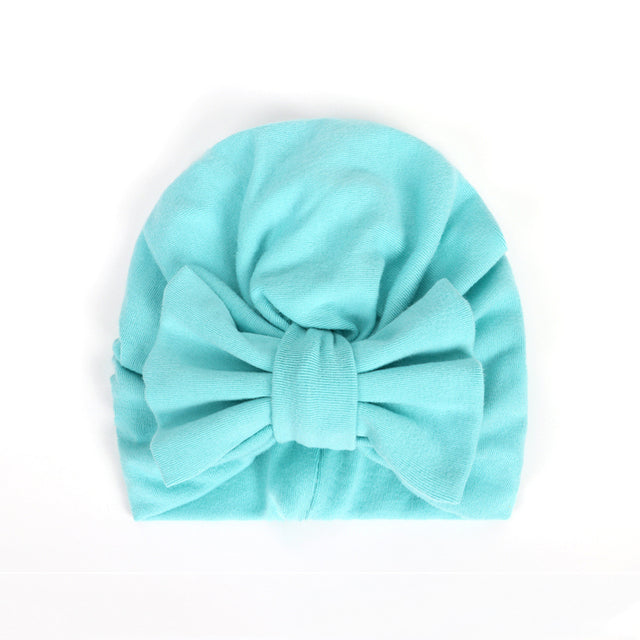 BalleenShiny Warm Baby Hats For Boys&Girls Infant Lovely Bowknot Hats Baby Bonnet Beanie Turban Head Accessories Kids Gifts