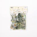 40pcs/pack Lovely Floral Flower Diary Sticker Label Scrapbooking Sticker Handbook Decoration