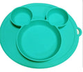 Kids Bowl Plates baby feeding silicone plate children's integrated baby silica gel dishes