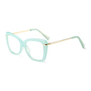 Women Metal Legs Designer Optical Eyeglasses Prescription Acetate Rim Spectacles for Women Eyewear Glasses Frame Fashion Styles