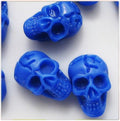 20 Pcs Nail Art 3D Skull Bone Design Resin Beads Nail Tips DIY Gel Nail Art Tips Decoration