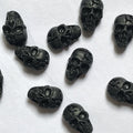 20 Pcs Nail Art 3D Skull Bone Design Resin Beads Nail Tips DIY Gel Nail Art Tips Decoration