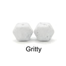 LOFCA10pcs 14mm Mini Hexagon silicone beads Baby Teether BPA Free DIY Necklace Pacifier Chain Baby Teething Care Infant