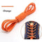 1 Pair 22 Colors Elastic Shoelaces Round Locking No Tie Shoe Laces Kids Adult Quick Lazy Laces Rubber Sneakers Shoelace T1
