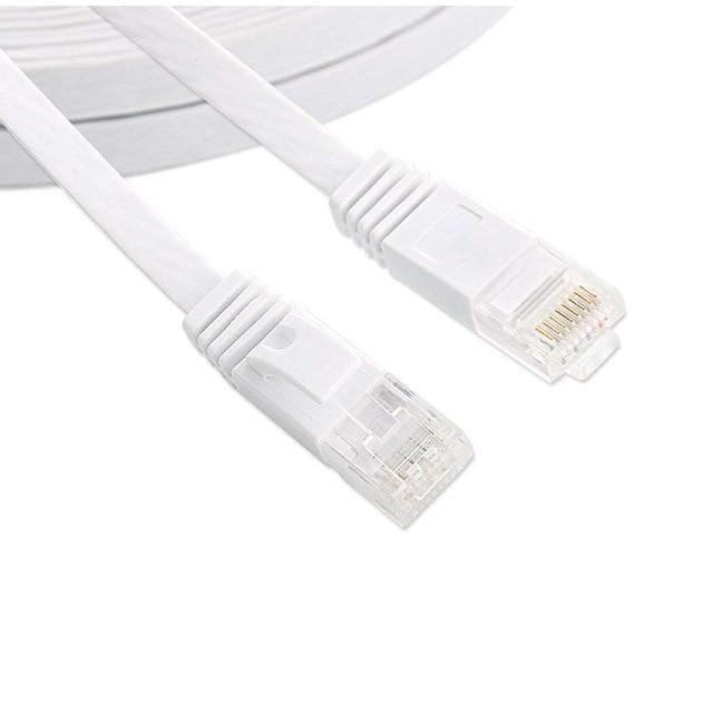 CAT6 Flat Ethernet Cable RJ45 Lan Cable Networking Ethernet Patch Cord CAT 6 Network Cable For Computer Router Laptop