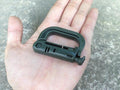 5PCS Grimloc Molle Carabiner D Locking Ring  Plastic Clip Snap Type Ring Buckle Carabiner Keychain ITW fastener Bag buckle
