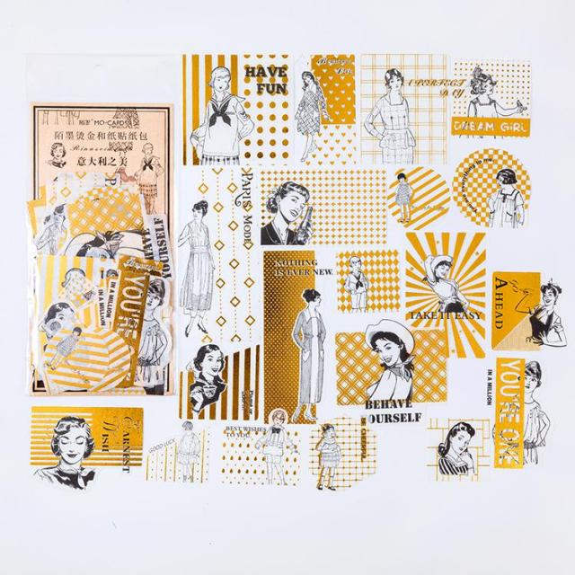 60pcs/pack Midsummer Night's Dream Decorative Stickers Scrapbooking Stick Label Diary Stationery Album Journal Stickers