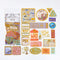 60pcs/pack Midsummer Night's Dream Decorative Stickers Scrapbooking Stick Label Diary Stationery Album Journal Stickers