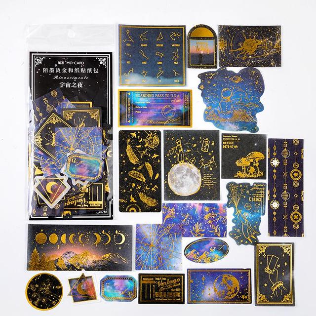 60pcs/pack Midsummer Night's Dream Decorative Stickers Scrapbooking Stick Label Diary Stationery Album Journal Stickers