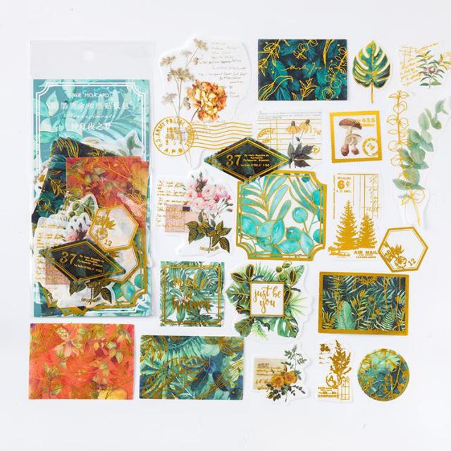 60pcs/pack Midsummer Night's Dream Decorative Stickers Scrapbooking Stick Label Diary Stationery Album Journal Stickers