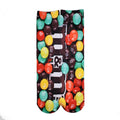 Cotton Socks Art 3D Printing Potato Chips Chocolate Fruit Candy Print Socks Men And Women Harajuku Unisex Funny Socks