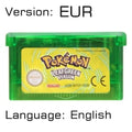 32 Bit Video Game Cartridge Console Card for Nintendo GBA Pokeon Emerald FireRed LeafGreen Ruby Sapphire with Shiny Label