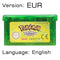 32 Bit Video Game Cartridge Console Card for Nintendo GBA Pokeon Emerald FireRed LeafGreen Ruby Sapphire with Shiny Label