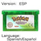 32 Bit Video Game Cartridge Console Card for Nintendo GBA Pokeon Emerald FireRed LeafGreen Ruby Sapphire with Shiny Label