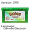 32 Bit Video Game Cartridge Console Card for Nintendo GBA Pokeon Emerald FireRed LeafGreen Ruby Sapphire with Shiny Label